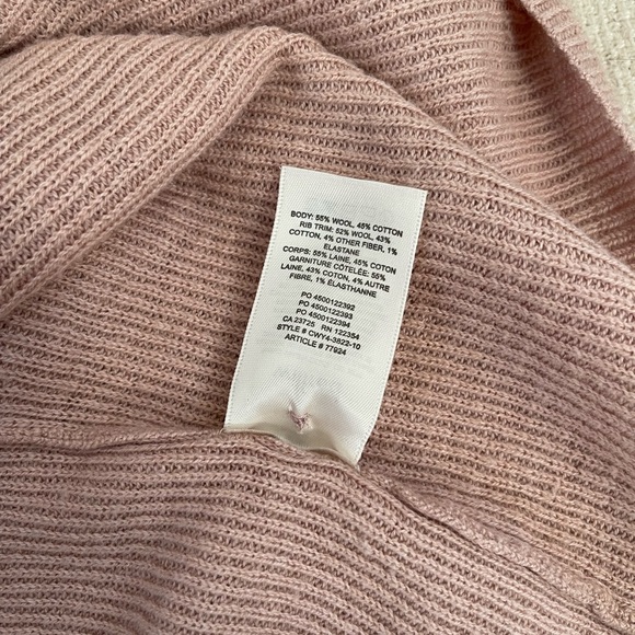 Aritzia Wilfred Front to Back Cardigan in Dusty Rose XS - Picture 8 of 9